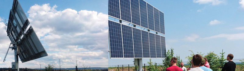 PV-Trackersysteme Nachführung